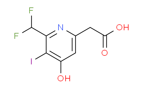AM34099 | 1807071-02-8 | 2-(Difluoromethyl)-4-hydroxy-3-iodopyridine-6-acetic acid