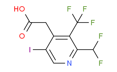 AM34108 | 1806961-10-3 | 2-(Difluoromethyl)-5-iodo-3-(trifluoromethyl)pyridine-4-acetic acid