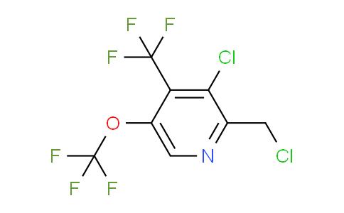 AM34121 | 1803635-03-1 | 3-Chloro-2-(chloromethyl)-5-(trifluoromethoxy)-4-(trifluoromethyl)pyridine