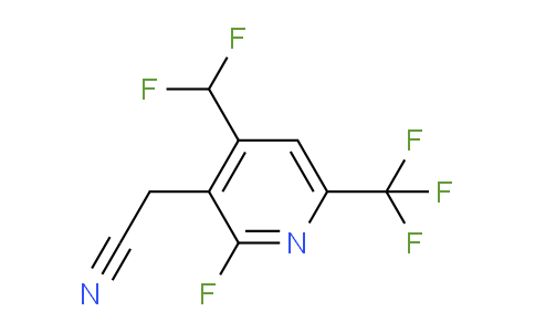 AM34125 | 1805536-85-9 | 4-(Difluoromethyl)-2-fluoro-6-(trifluoromethyl)pyridine-3-acetonitrile