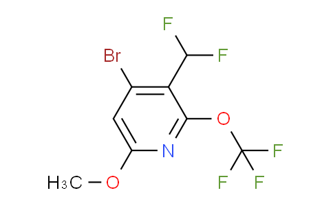 AM34129 | 1803622-15-2 | 4-Bromo-3-(difluoromethyl)-6-methoxy-2-(trifluoromethoxy)pyridine