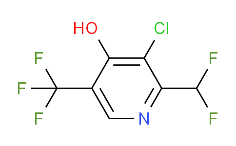 AM34130 | 1804459-42-4 | 3-Chloro-2-(difluoromethyl)-4-hydroxy-5-(trifluoromethyl)pyridine