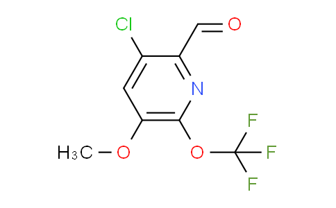 AM34132 | 1804591-13-6 | 3-Chloro-5-methoxy-6-(trifluoromethoxy)pyridine-2-carboxaldehyde