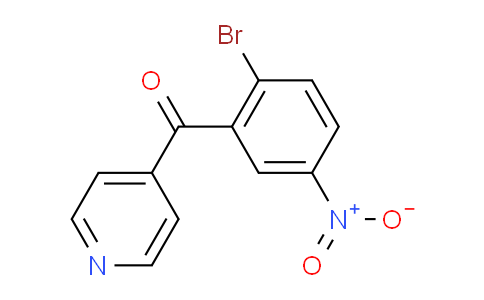 4-(2-Bromo-5-nitrobenzoyl)pyridine