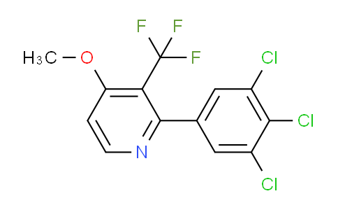 4-Methoxy-2-(3,4,5-trichlorophenyl)-3-(trifluoromethyl)pyridine