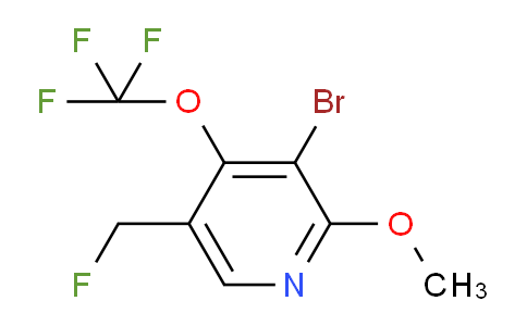 AM34152 | 1804000-17-6 | 3-Bromo-5-(fluoromethyl)-2-methoxy-4-(trifluoromethoxy)pyridine