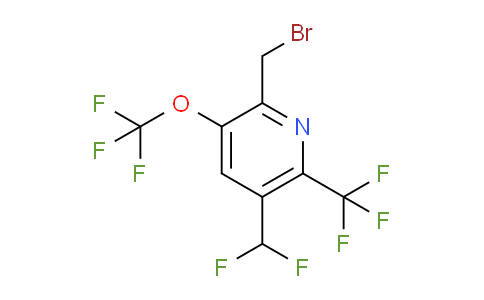 AM34155 | 1805108-17-1 | 2-(Bromomethyl)-5-(difluoromethyl)-3-(trifluoromethoxy)-6-(trifluoromethyl)pyridine
