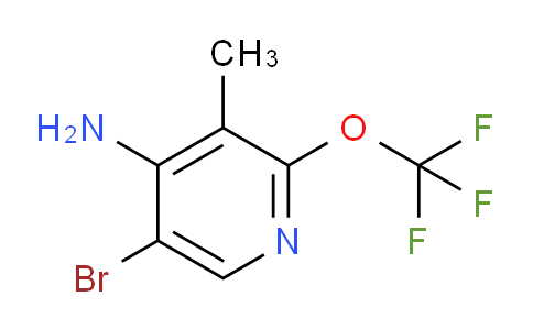 AM34156 | 1804582-28-2 | 4-Amino-5-bromo-3-methyl-2-(trifluoromethoxy)pyridine