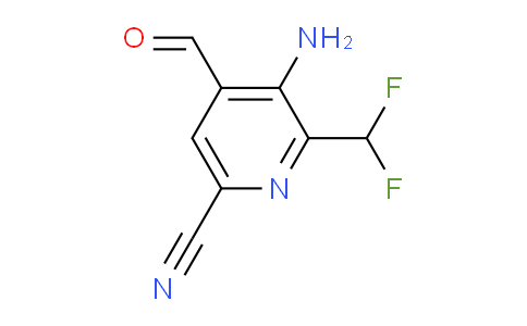AM34157 | 1804485-13-9 | 3-Amino-6-cyano-2-(difluoromethyl)pyridine-4-carboxaldehyde