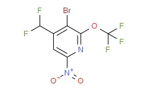 AM34159 | 1803636-99-8 | 3-Bromo-4-(difluoromethyl)-6-nitro-2-(trifluoromethoxy)pyridine
