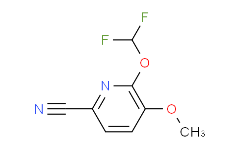 AM34162 | 1807287-22-4 | 6-Difluoromethoxy-5-methoxypicolinonitrile