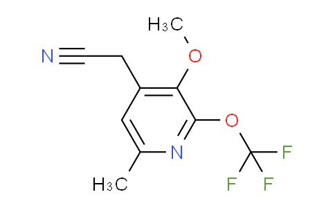 AM34168 | 1806175-84-7 | 3-Methoxy-6-methyl-2-(trifluoromethoxy)pyridine-4-acetonitrile