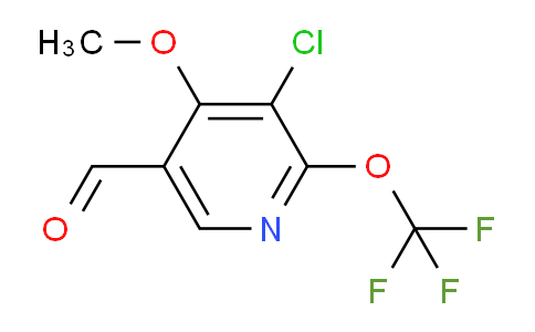 AM34182 | 1803695-18-2 | 3-Chloro-4-methoxy-2-(trifluoromethoxy)pyridine-5-carboxaldehyde