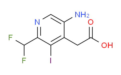 AM34185 | 1805368-20-0 | 5-Amino-2-(difluoromethyl)-3-iodopyridine-4-acetic acid