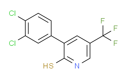 AM34187 | 1361681-78-8 | 3-(3,4-Dichlorophenyl)-2-mercapto-5-(trifluoromethyl)pyridine