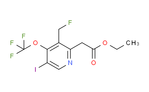 AM34197 | 1804744-61-3 | Ethyl 3-(fluoromethyl)-5-iodo-4-(trifluoromethoxy)pyridine-2-acetate