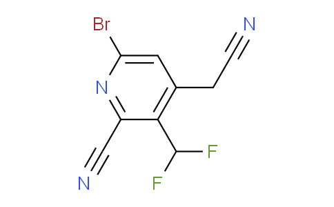 AM34208 | 1804841-24-4 | 6-Bromo-2-cyano-3-(difluoromethyl)pyridine-4-acetonitrile