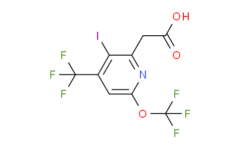 AM34214 | 1806183-81-2 | 3-Iodo-6-(trifluoromethoxy)-4-(trifluoromethyl)pyridine-2-acetic acid