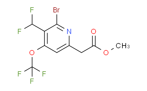 AM34215 | 1804363-28-7 | Methyl 2-bromo-3-(difluoromethyl)-4-(trifluoromethoxy)pyridine-6-acetate