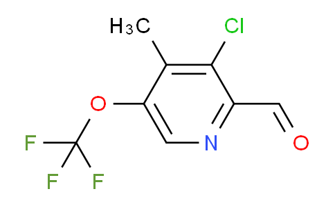 AM34216 | 1806239-79-1 | 3-Chloro-4-methyl-5-(trifluoromethoxy)pyridine-2-carboxaldehyde