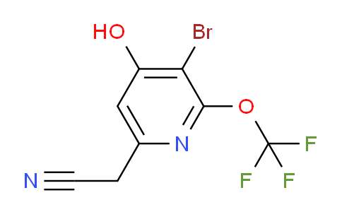AM34217 | 1806089-91-7 | 3-Bromo-4-hydroxy-2-(trifluoromethoxy)pyridine-6-acetonitrile