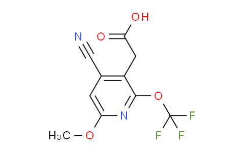 AM34221 | 1803656-70-3 | 4-Cyano-6-methoxy-2-(trifluoromethoxy)pyridine-3-acetic acid