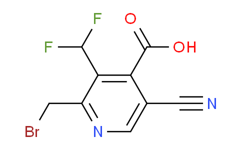 AM34228 | 1805475-12-0 | 2-(Bromomethyl)-5-cyano-3-(difluoromethyl)pyridine-4-carboxylic acid