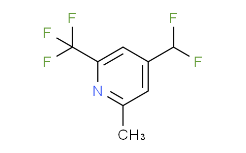 AM34231 | 1805331-85-4 | 4-(Difluoromethyl)-2-methyl-6-(trifluoromethyl)pyridine