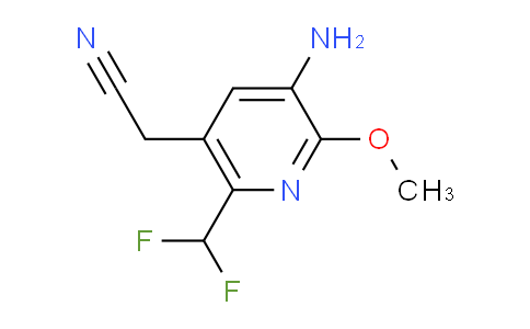 AM34246 | 1805370-52-8 | 3-Amino-6-(difluoromethyl)-2-methoxypyridine-5-acetonitrile