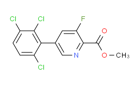 AM34251 | 1361675-52-6 | Methyl 3-fluoro-5-(2,3,6-trichlorophenyl)picolinate