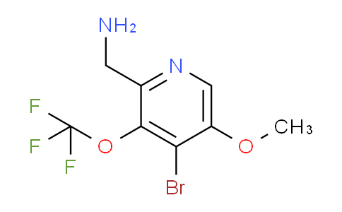 AM34255 | 1806177-68-3 | 2-(Aminomethyl)-4-bromo-5-methoxy-3-(trifluoromethoxy)pyridine
