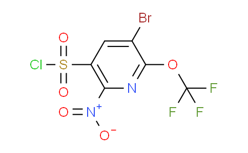 AM34257 | 1803464-90-5 | 3-Bromo-6-nitro-2-(trifluoromethoxy)pyridine-5-sulfonyl chloride