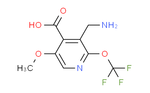AM34260 | 1805018-98-7 | 3-(Aminomethyl)-5-methoxy-2-(trifluoromethoxy)pyridine-4-carboxylic acid