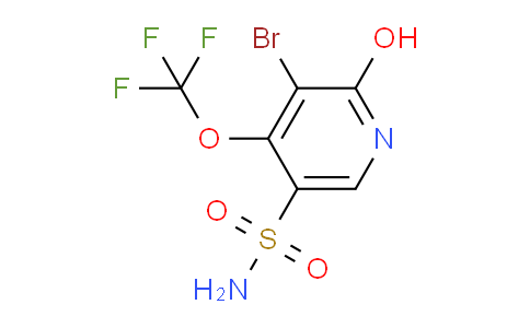 AM34264 | 1804564-53-1 | 3-Bromo-2-hydroxy-4-(trifluoromethoxy)pyridine-5-sulfonamide