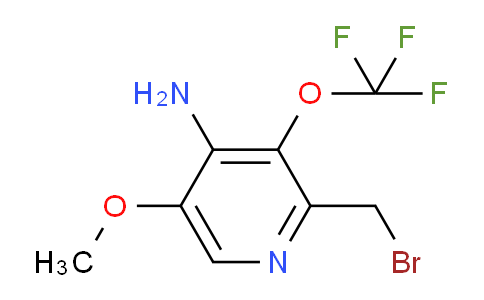 AM34267 | 1803980-79-1 | 4-Amino-2-(bromomethyl)-5-methoxy-3-(trifluoromethoxy)pyridine