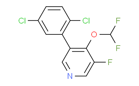 AM34268 | 1361865-11-3 | 3-(2,5-Dichlorophenyl)-4-(difluoromethoxy)-5-fluoropyridine