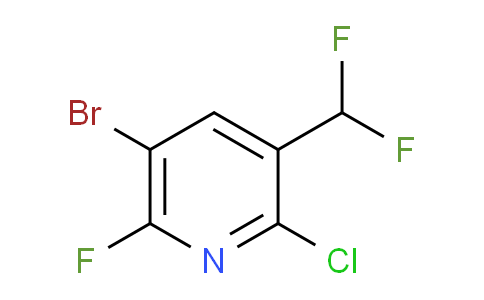 AM34277 | 1805006-03-4 | 5-Bromo-2-chloro-3-(difluoromethyl)-6-fluoropyridine