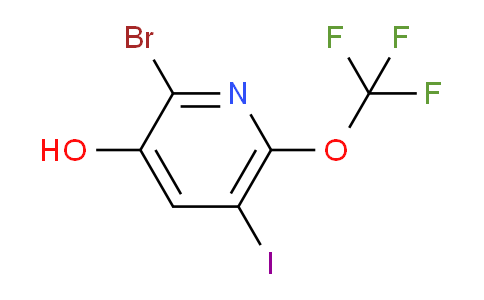 AM34279 | 1806223-35-7 | 2-Bromo-3-hydroxy-5-iodo-6-(trifluoromethoxy)pyridine