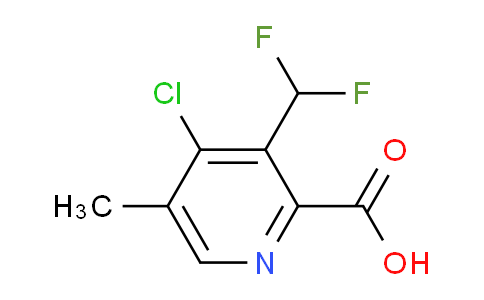 AM34283 | 1805277-50-2 | 4-Chloro-3-(difluoromethyl)-5-methylpyridine-2-carboxylic acid