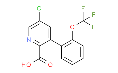 AM34286 | 1261555-42-3 | 5-Chloro-3-(2-(trifluoromethoxy)phenyl)picolinic acid