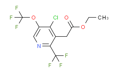 AM34293 | 1804769-27-4 | Ethyl 4-chloro-5-(trifluoromethoxy)-2-(trifluoromethyl)pyridine-3-acetate