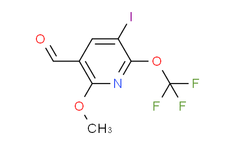 AM34297 | 1806736-44-6 | 3-Iodo-6-methoxy-2-(trifluoromethoxy)pyridine-5-carboxaldehyde