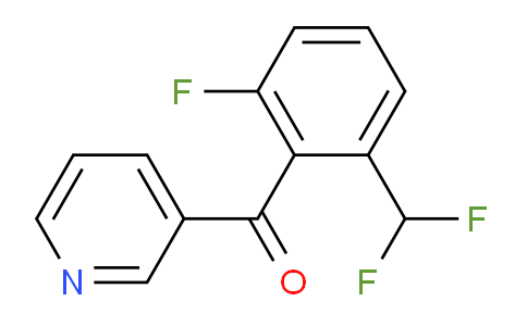AM34304 | 1261661-37-3 | 3-(2-Fluoro-6-(difluoromethyl)benzoyl)pyridine