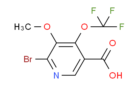 AM34306 | 1803464-40-5 | 2-Bromo-3-methoxy-4-(trifluoromethoxy)pyridine-5-carboxylic acid
