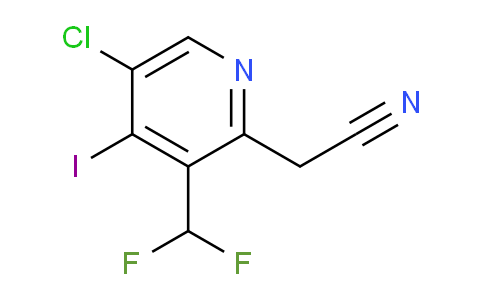 AM34310 | 1805358-78-4 | 5-Chloro-3-(difluoromethyl)-4-iodopyridine-2-acetonitrile