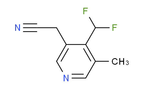AM34312 | 1805332-00-6 | 4-(Difluoromethyl)-3-methylpyridine-5-acetonitrile