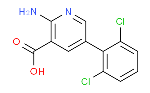 2-Amino-5-(2,6-dichlorophenyl)nicotinic acid