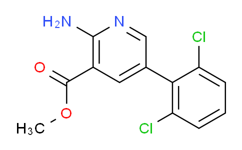 Methyl 2-amino-5-(2,6-dichlorophenyl)nicotinate