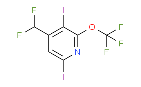 AM34329 | 1803529-40-9 | 3,6-Diiodo-4-(difluoromethyl)-2-(trifluoromethoxy)pyridine