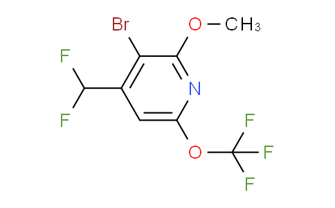 AM34346 | 1806093-78-6 | 3-Bromo-4-(difluoromethyl)-2-methoxy-6-(trifluoromethoxy)pyridine